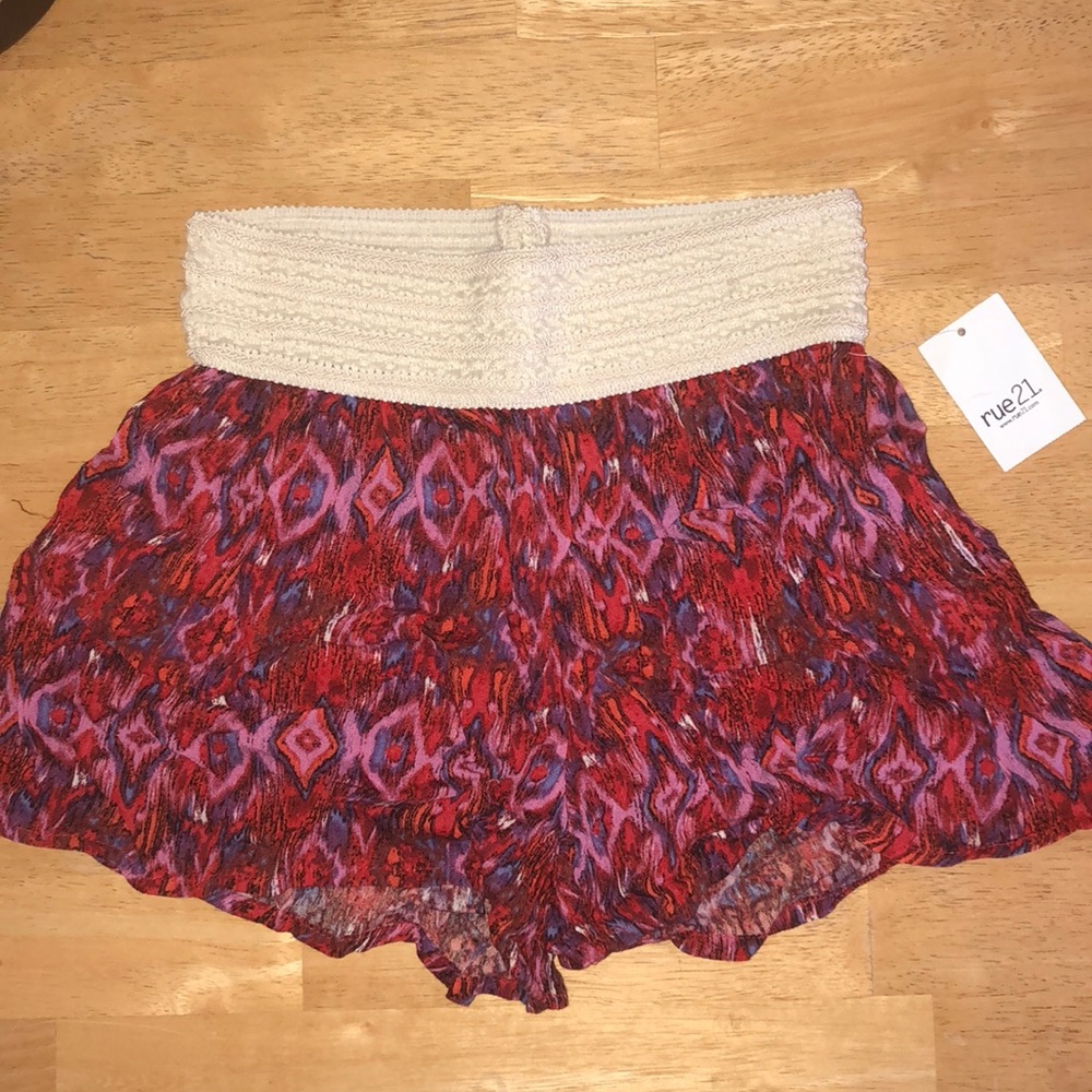 Colorful shorts from rue 21